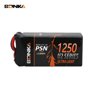 BONKA FPV 1250mAh 120C 3S PSN Series Racing LiPo